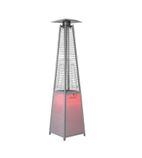 GR336 Tahiti LED Flame Stainless Steel Patio Heater 13kW