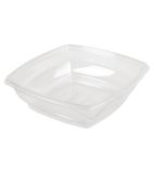 FB364 Plaza Clear Recyclable Deli Containers Base Only 750ml / 26oz (Pack of 500)