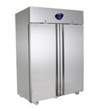 Blu BPSB14 Heavy Duty 1400 Ltr Upright Double Door Stainless Steel Freezer