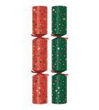 FP690 Bright Stars Plastic-Free Christmas Crackers 9" (Pack of 100)
