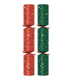 FP690 Bright Stars Plastic-Free Christmas Crackers 9" (Pack of 100)