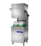 SH55E BT 18 Plate Passthrough Dishwasher with Drain Pump, Break Tank, Rinse Boost Pump Detergent & Rinse Aid Pumps - Single Phase Hardwired