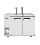 MKC58-GR Double Hinged Door Direct Draw Keg Beer Dispenser