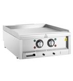 600 Series CU475 Electric Countertop Dual Zone Mild Steel Flat Plate Griddle