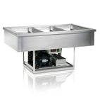 CW3V 3 x 1/1GN Stainless Steel Drop-in Refrigerated Buffet Display Well
