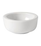 Titan Butter Dishes White 65mm