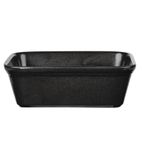 Cookware GF640 Rectangular Dishes 160 x 120mm Black (Pack of 12)