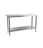 DR050 1200mm Fully Assembled Stainless Steel Centre Table