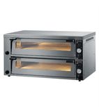 PO630-2 12 x 12" Electric Countertop Twin Deck Pizza Oven