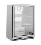 Image of BC1SS 152 Ltr Undercounter Single Glass Door Stainless Steel Back Bar Bottle Cooler