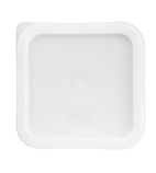 Image of CF049 Square White Lid Small