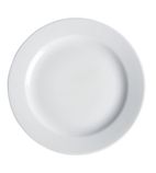 Classic White CG008 Wide Rim Plates 240mm (Pack of 12)