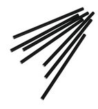 CY080 Paper Cocktail Stirrer Straws Black 140mm (Pack of 250)