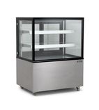 Image of RFG9-2 915mm Wide Flat Glass Patisserie Serve Over Counter Display Fridge