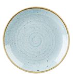 DK501 Round Coupe Plates Duck Egg Blue 200mm