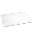J016 High Density White Chopping Board Standard 450x300x12mm