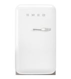 Image of 50s Style FAB5LWH6 40 Ltr White Solid LH Hinge Door Hotel Minibar Fridge