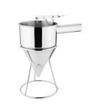 Image of GG759 Stainless Steel Piston Funnel 1.3ltr