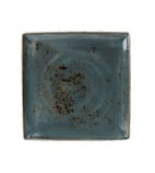V013 Craft Blue Square Platter 270mm (Pack of 6)