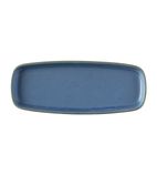 Image of FS953 Emerge Oslo Oblong Plate Blue 254x77mm (Pack of 6)