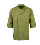 B107-M Unisex Chefs Jacket Lime M