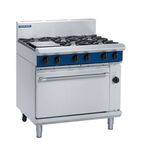 Evolution GE56D-P 6 Burner Propane Gas Fan-assisted Dual Fuel Oven Range