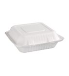 FC527 Bagasse Hinged Food Containers 223mm (Pack of 200)
