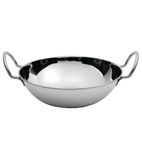 Image of F469 Flat Bottomed Balti Serving Dish Small 148mm