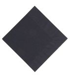 GJ107 Lunch Napkin Black 33x33cm 3ply 1/4 Fold (Pack of 1000)