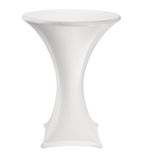CG591 Jersey Stretch Table Cover - White