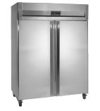 Image of RF1420C Medium Duty 1300 Ltr Upright Double Door Stainless Steel Freezer