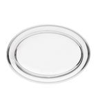 K367 Stainless Steel Oval Serving Tray 500mm