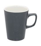 Café BN429 Porcelain Latte Mugs Grey 340ml (Pack of 12)