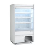 Image of Gem R100-WCS 960mm Wide Refrigerated Multideck Display Fridge With Security Shutter