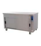 HC4E 1540mm Wide Mobile Hot Cupboard With Plain Top