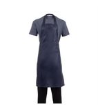 Image of A896 Water Resistant Bib Apron Navy Blue