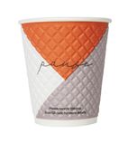 FB587 Pause Disposable Coffee Cups Double Wall 225ml / 8oz (Pack of 925)