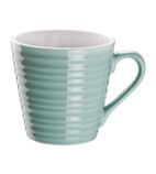 Café DH635 Aroma Mugs Aqua 340ml (Pack of 6)