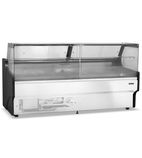 BFG200WHV2 1955mm Wide Flat Glass Serve Over Counter Display Fridge