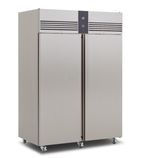 EcoPro G2 EP1440M 1350 Ltr Upright Double Door Stainless Steel Meat Fridge