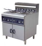DF28L-2 2 x 28 Ltr Electric Freestanding Twin Tank Fryer (2 x Baskets)