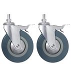 AJ206 Braked Castors (Pack of 2) For U376