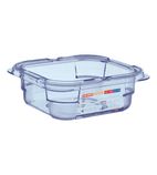 GP570 ABS Food Storage Container Blue GN 1/6 65mm