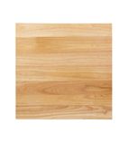 DY737 Pre-drilled Square Table Top Natural 700mm