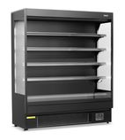 BTD150BKV2 1520mm Wide Black Multideck Display Fridge With Nightblind