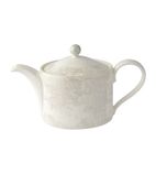 FE132 Crushed Velvet Pearl Charnwood Tea Pot S S (Pack of 1)