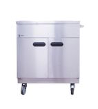 1887 845mm Wide Mobile Servery With Bain Marie Top