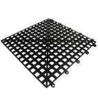 Image of CZ628 Bar Shelf Tile - Black 300x300mm