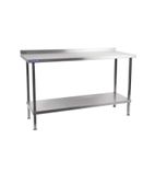 DR331 1200mm Self Assembly Stainless Steel Wall Table