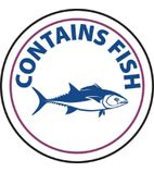 Food Allergen Label Fish - GM802